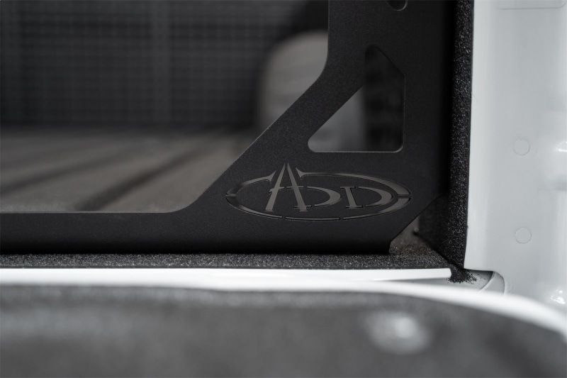 Ford Super Duty F350 Bed Channel Stiffener - Addictive Desert Designs - Black - `23-`27